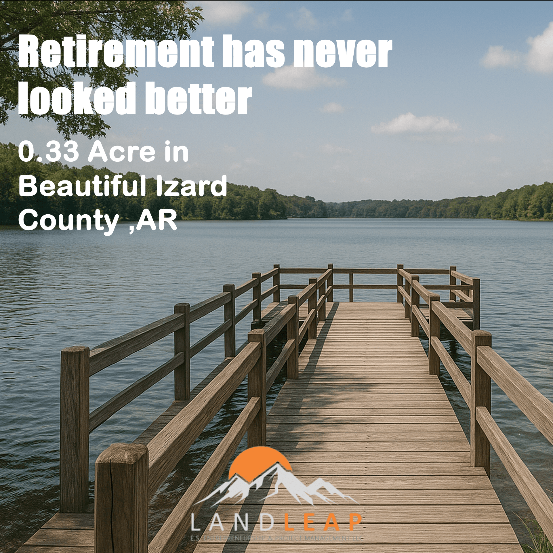 Photo of 0.33-Acre Retirement Getaway – Peaceful Land in Arkansas